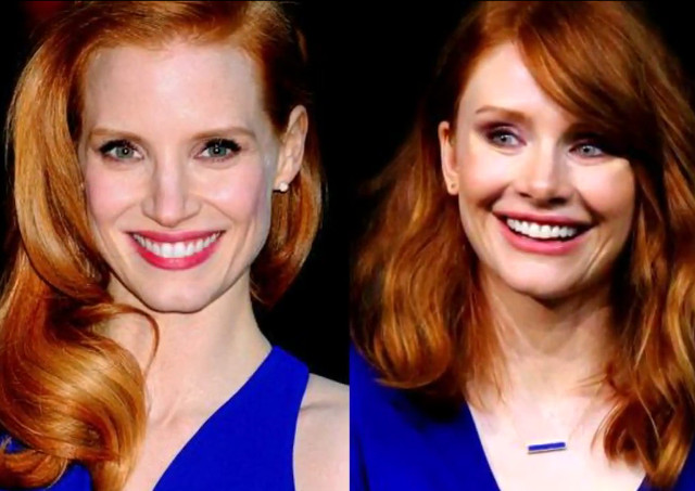 Jessica Chastain si Bryce Dallas Howard