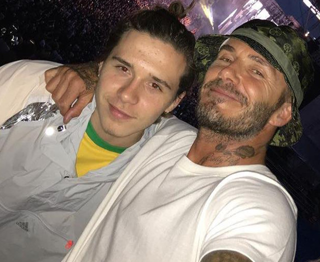 Brooklyn si David Beckham