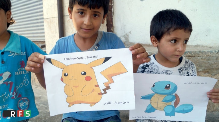 Sa salvam "pokemonii" din Siria