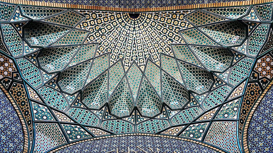 Moscheea Hazrate-Masomeh, Qom, Iran