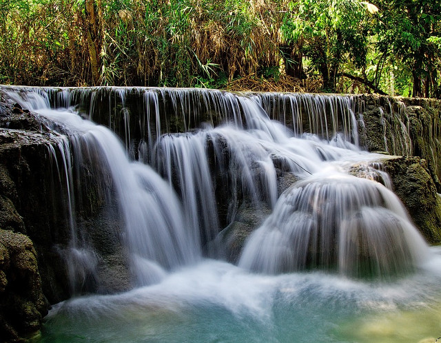 Cascada Kuang Si din Luang Prabang