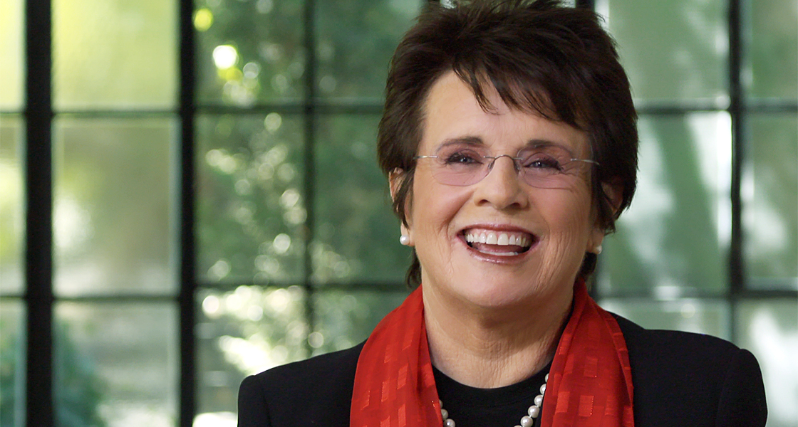 Locul 6: Billie Jean King