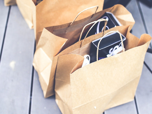 In pungile de cumparaturi