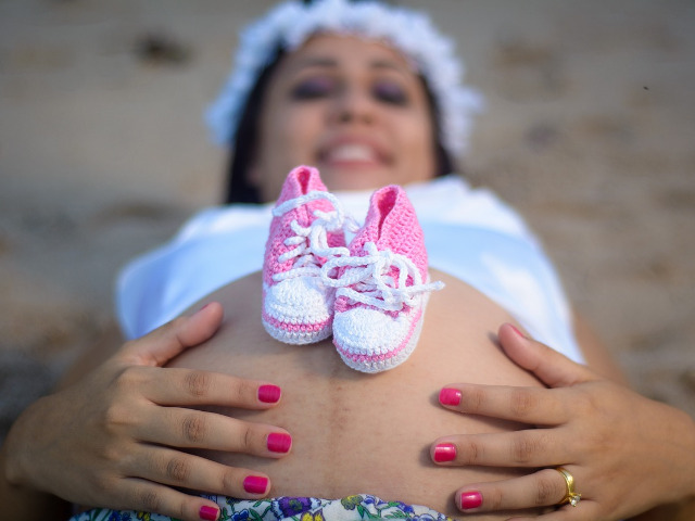 Culoarea pielii femeilor insarcinate se schimba pe parcursul celor 9 luni de sarcina.