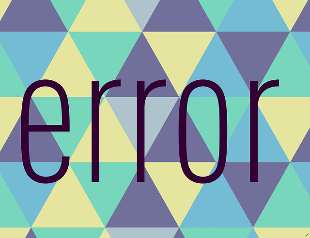 Faci mai multe greseli