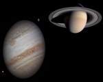 1. Pe Jupiter si Saturn ploua cu diamante