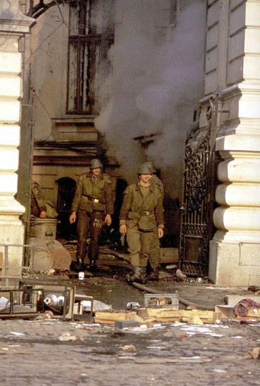 Imagini de la Revolutia din 1989