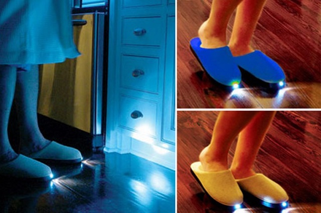 Papuci de casa cu leduri