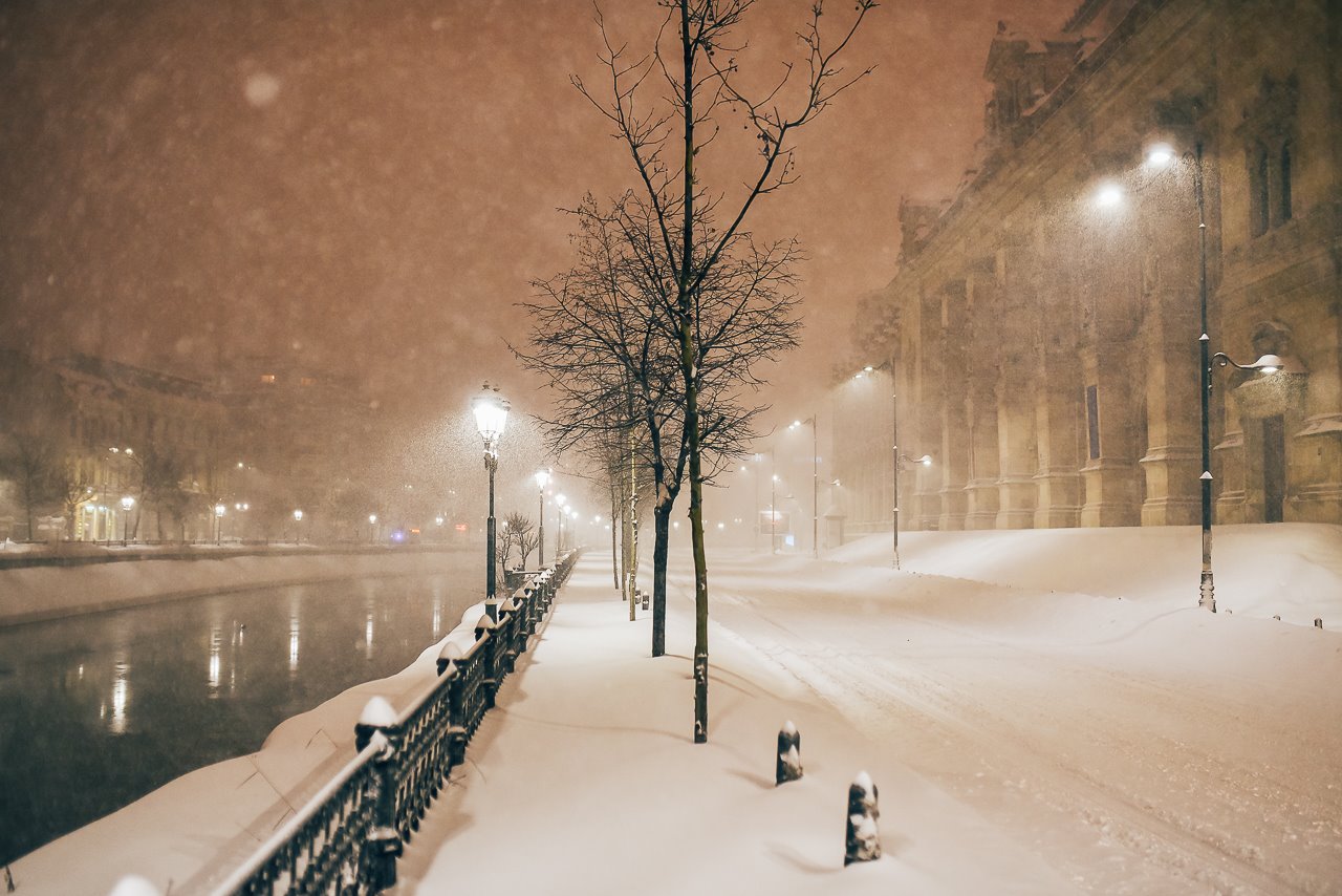 Iarna lui 2017 in Bucuresti