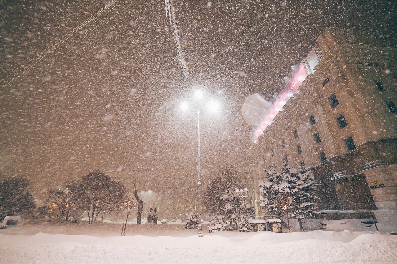 Iarna lui 2017 in Bucuresti