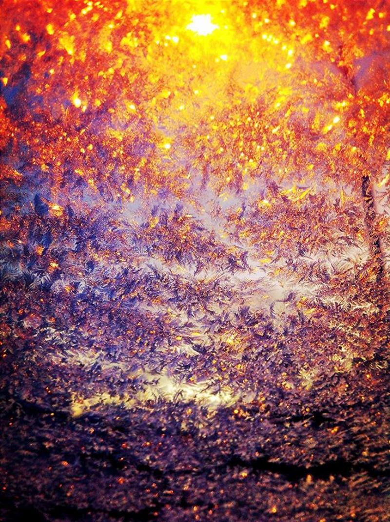 8. Opere de arta ale iernii pe masini