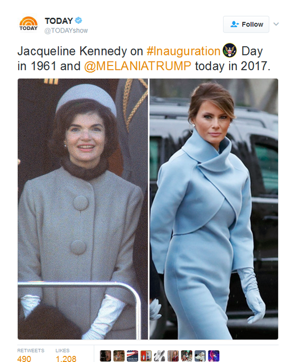 Jacqueline Kennedy este sursa ei de inspiratie