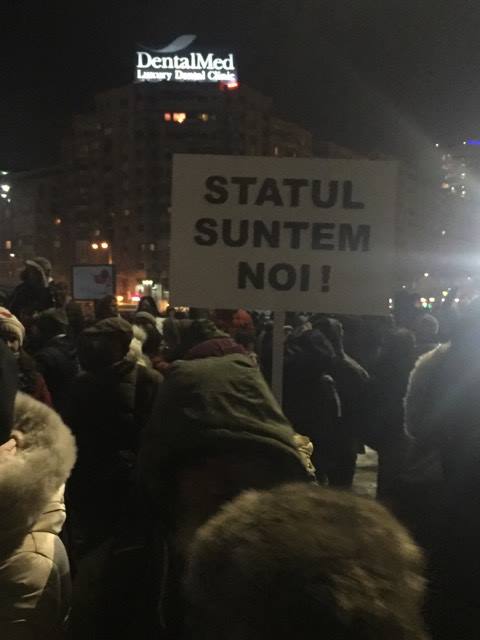 "Statul suntem noi"