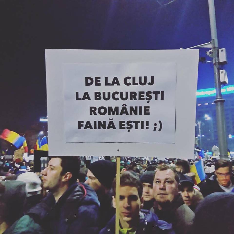 Mesaje din Piata Victoriei