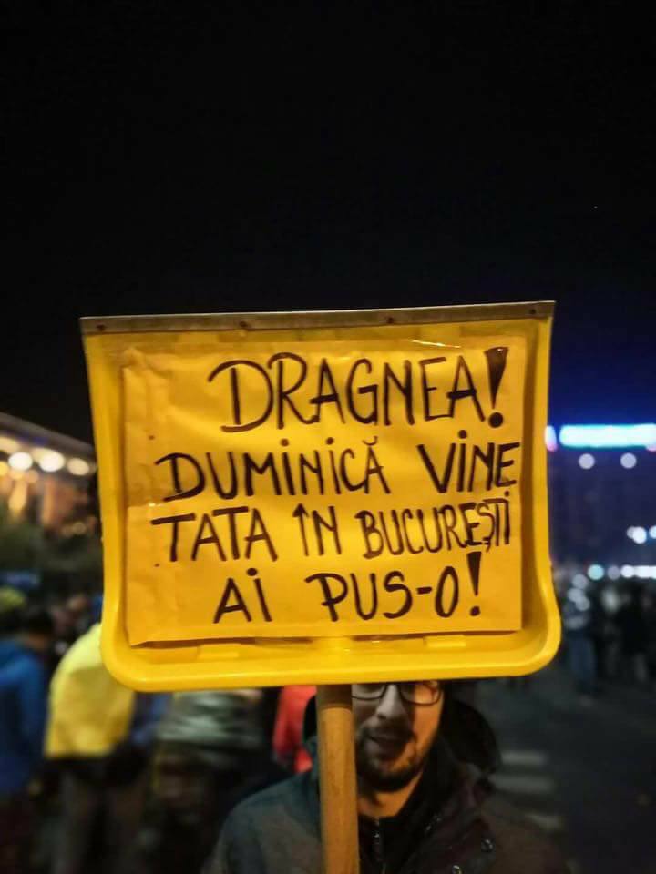 Mesaje din Piata Victoriei