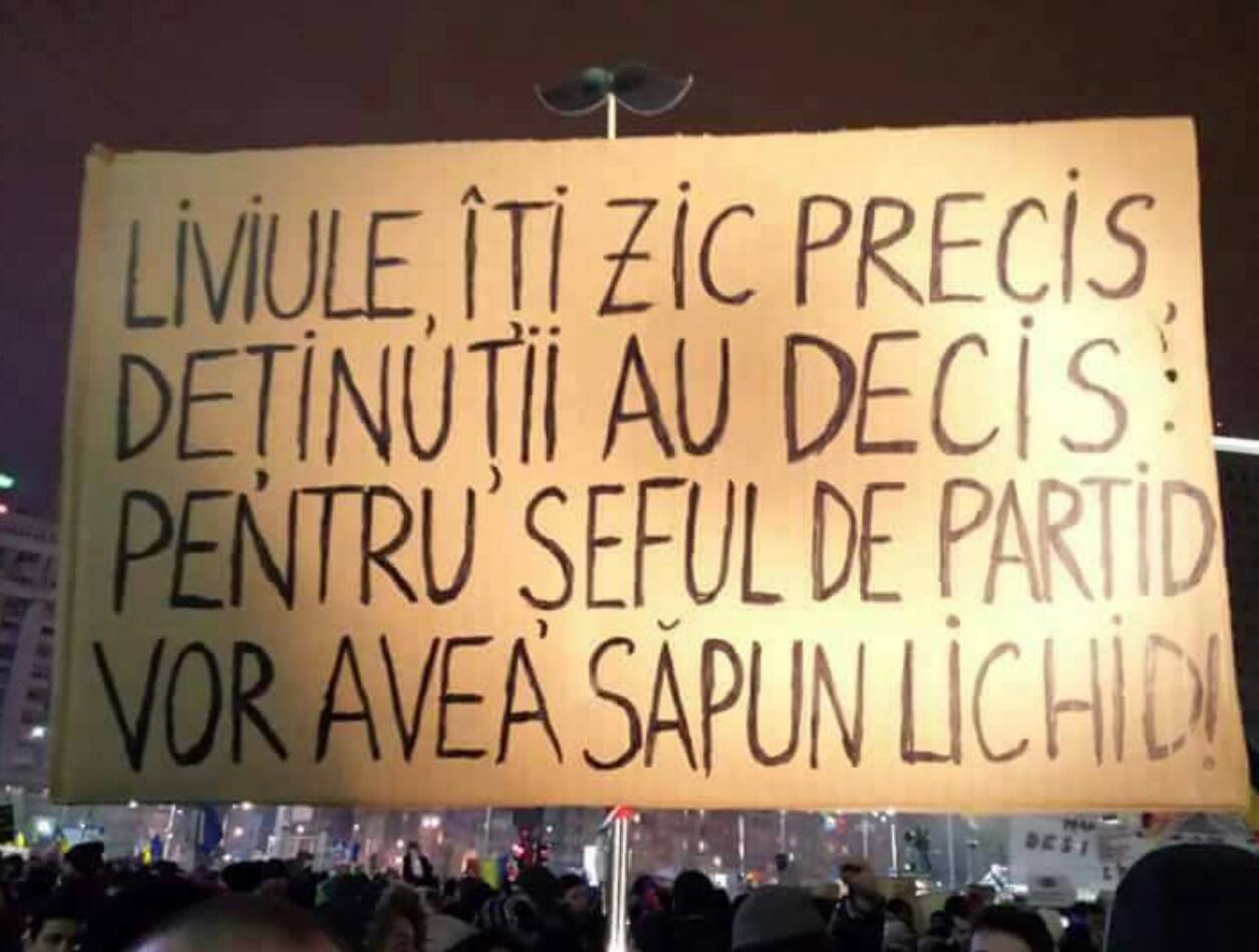 Mesaje din Piata Victoriei