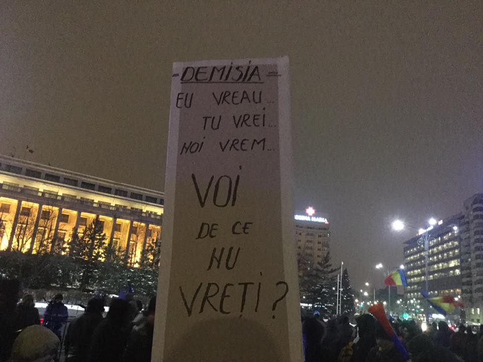 Ziua a XII-a. Mesaje din Piata Victoriei