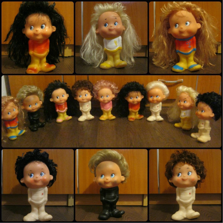 Papusi ce vor trezi multe amintiri