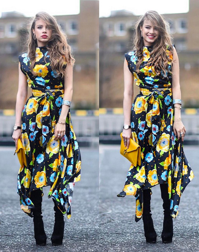 Rochii cu imprimeu floral