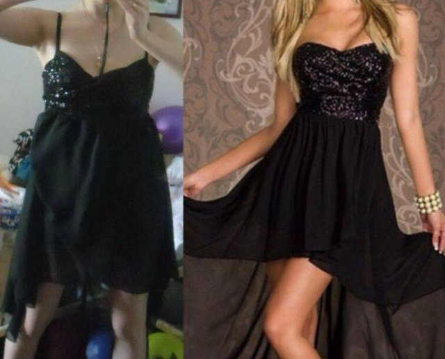 Cel putin culoarea este aceeasi ca in produsul de prezentare