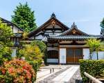Templu in Arashiyama, district in Kyoto
