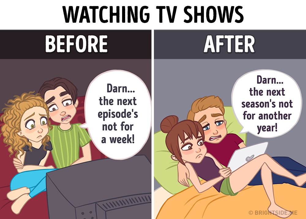 In trecut, asteptam cu nerabdare urmatorul episod al unui serial. Acumn, asteptam un nou sezon