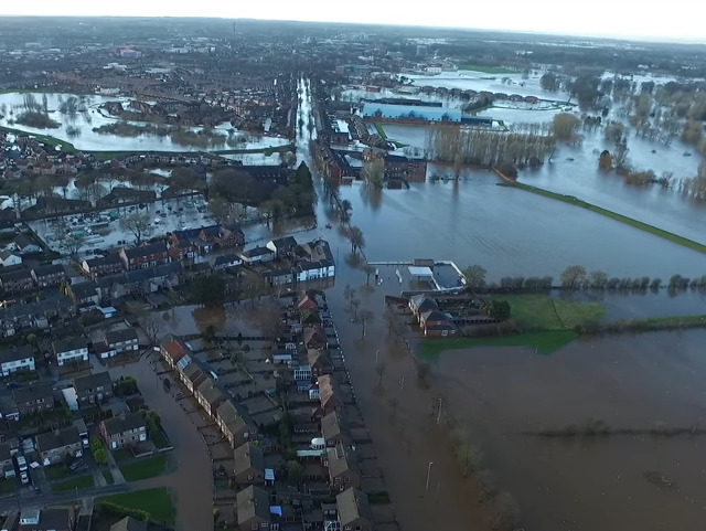 Inundatii in Marea Britanie, 2015