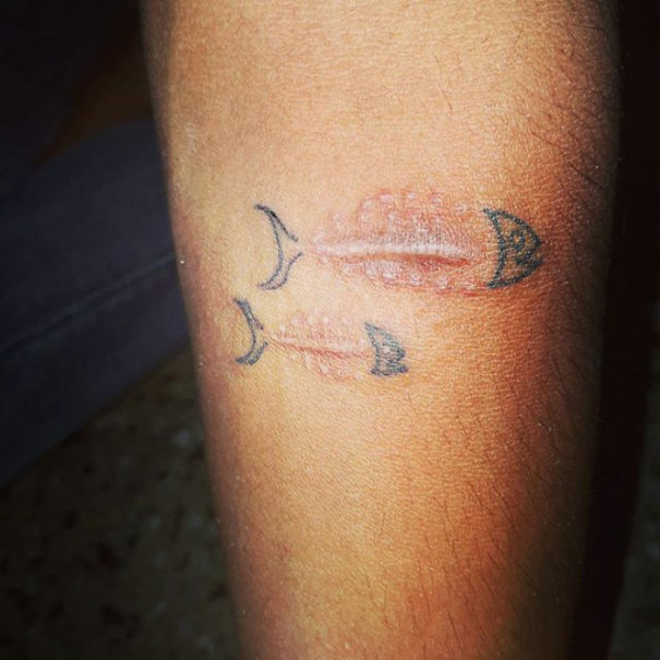 Cicatrici acoperite cu tatuaje superbe