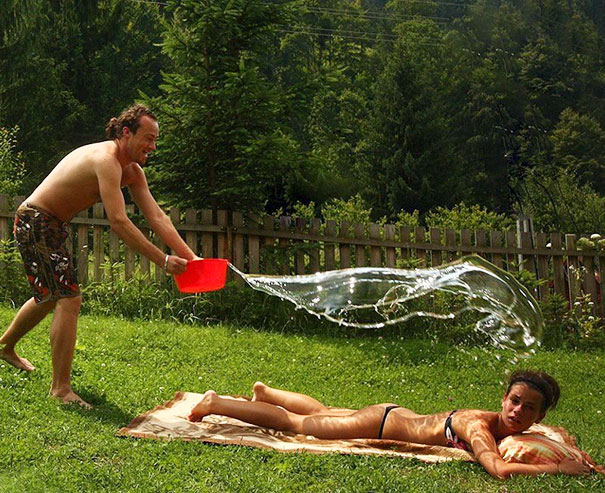 O baie pentru fixarea bronzului