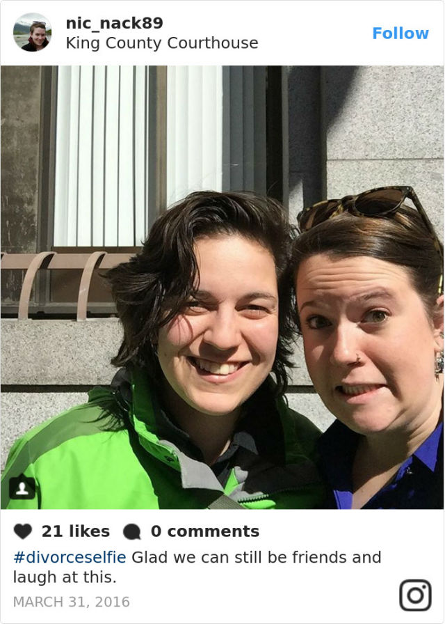Selfie de divort