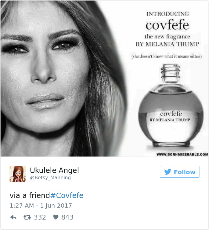 Cele mai amuzante reactii dupa ce Trump a scris cuvantul "covfefe" pe Twitter