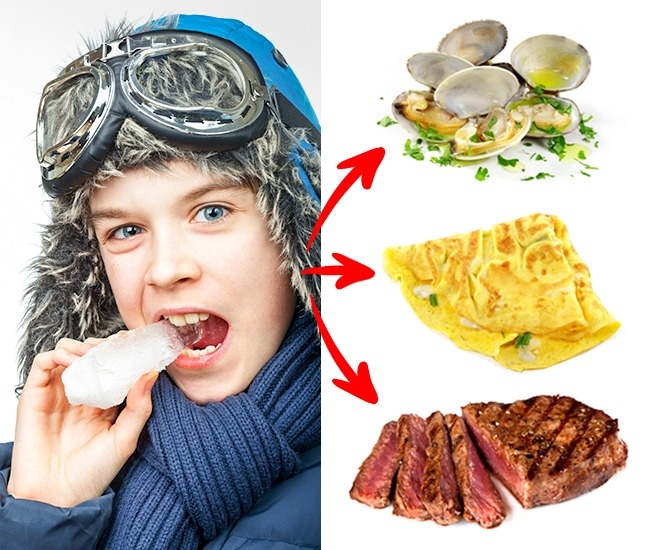 Dorinta de a manca gheata