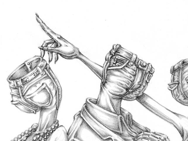 Ilustratii ce reflecta problemele societatii moderne