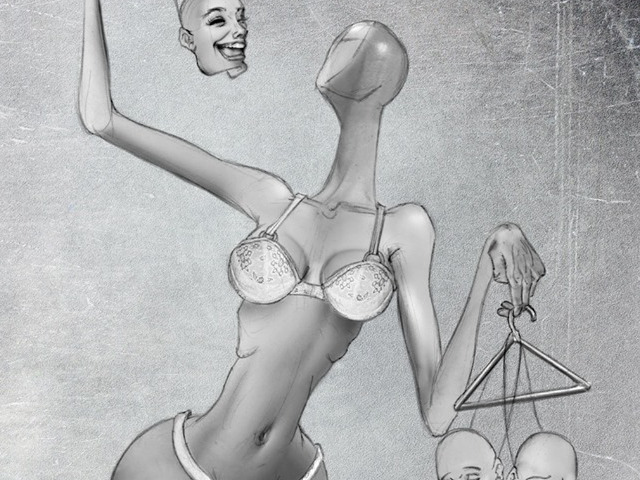 Ilustratii ce reflecta problemele societatii moderne