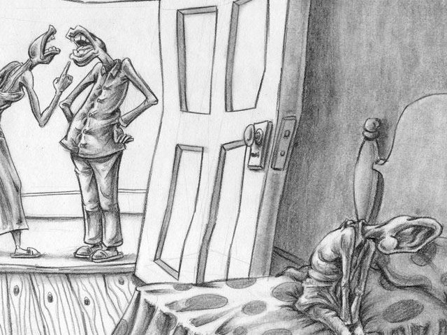 Ilustratii ce reflecta problemele societatii moderne