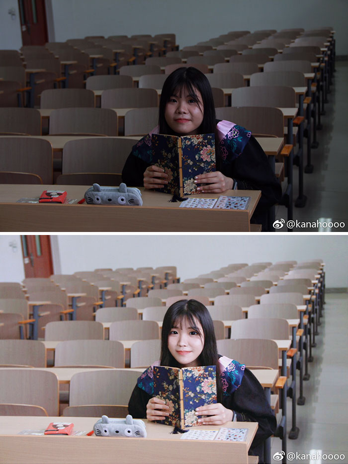 Inainte si dupa Photoshop