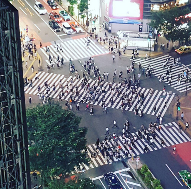 Treceri de pietoni in diagonala