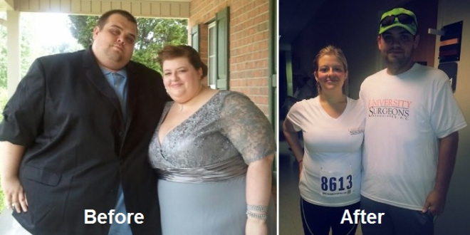 Transformarea unor soti, dupa ce au pierdut masiv in greutate