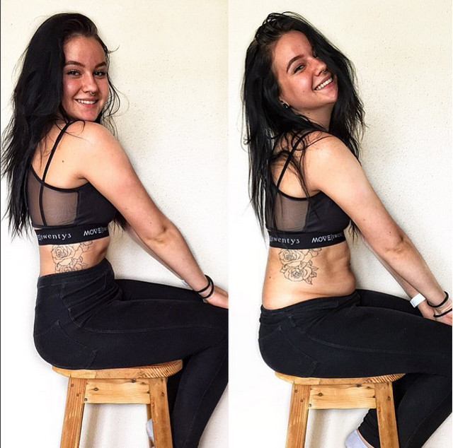 Imagini care demonteaza perfectiunea din pozele de pe Instagram