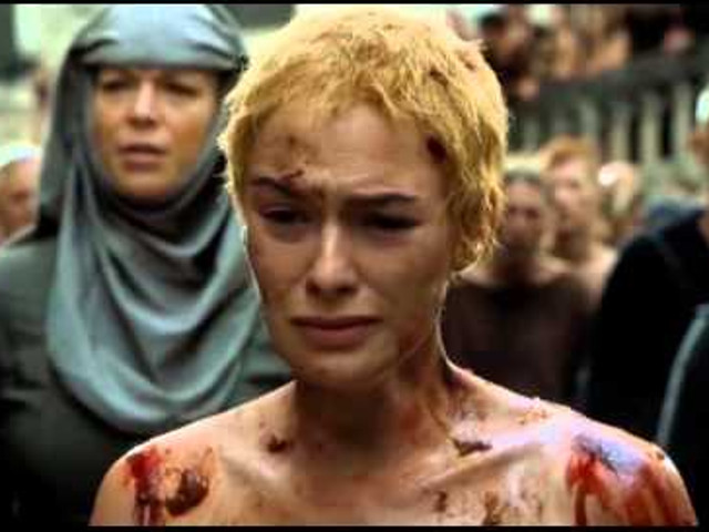 Drumul rusinii, parcurs de Cersei Lannister, a fost adevarat