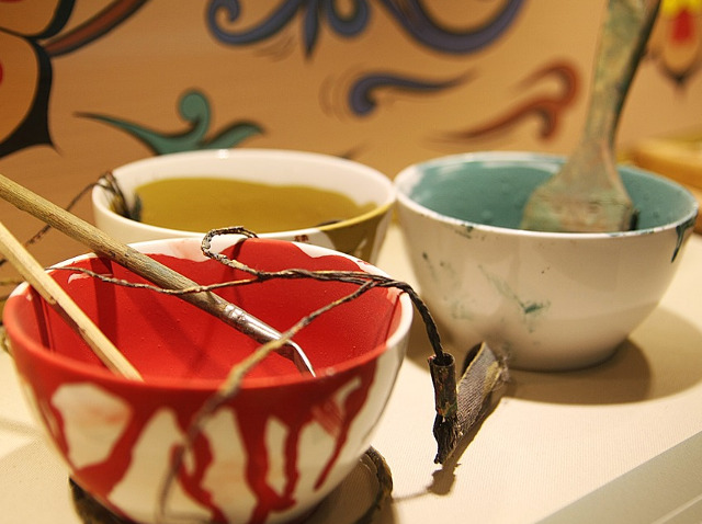 Dependenta de vopsea