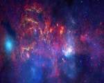 Imagini univers: centrul Caii Lactee