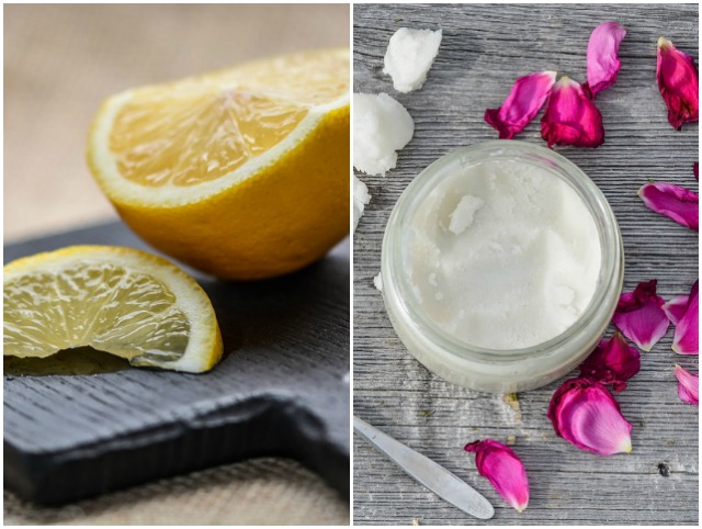 Solutia cu ulei de cocos si lamaie