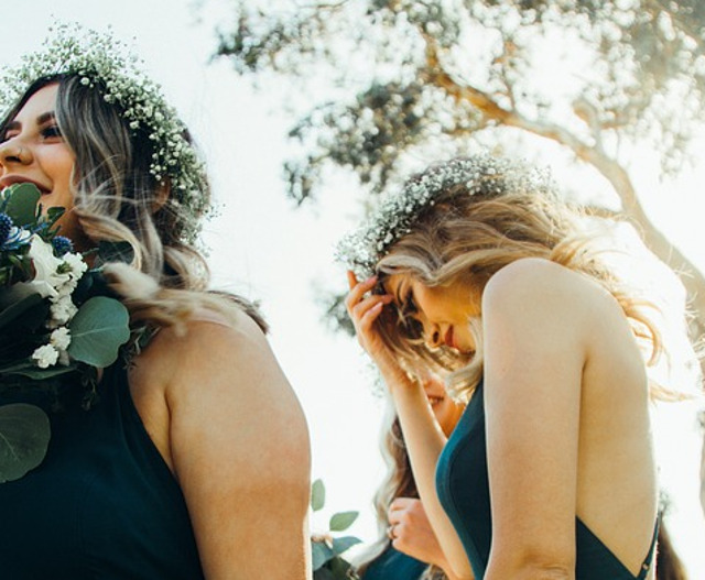 Momentul in care ai fost domnisoara de onoare