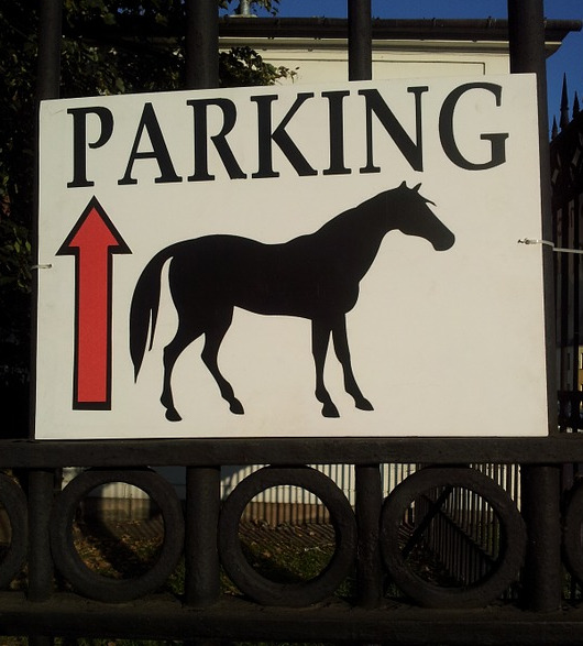 O parcare... diferita