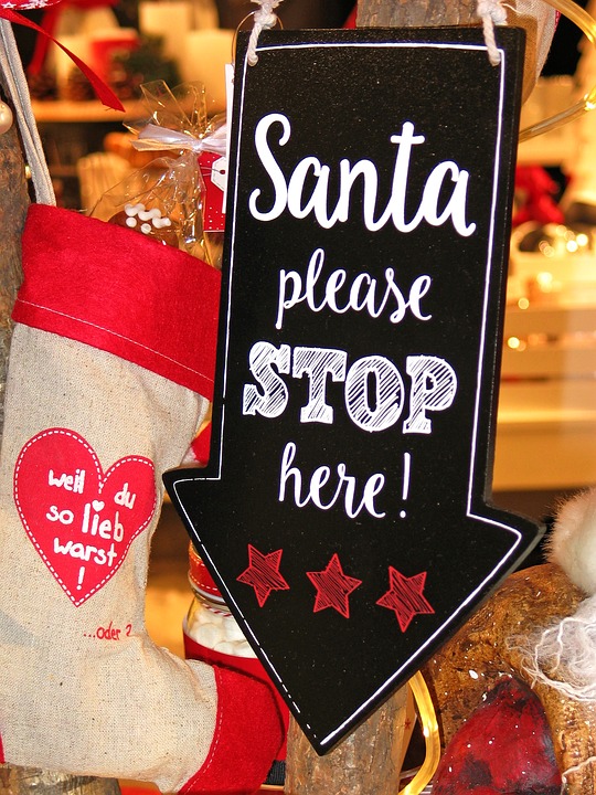 Mos Craciun este rugat sa se opresca in acest loc