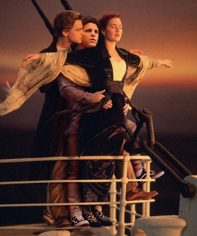 Intr-o scena deosebit de romantica