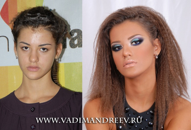 Transformari uimitoare cu ajutorul machiajului