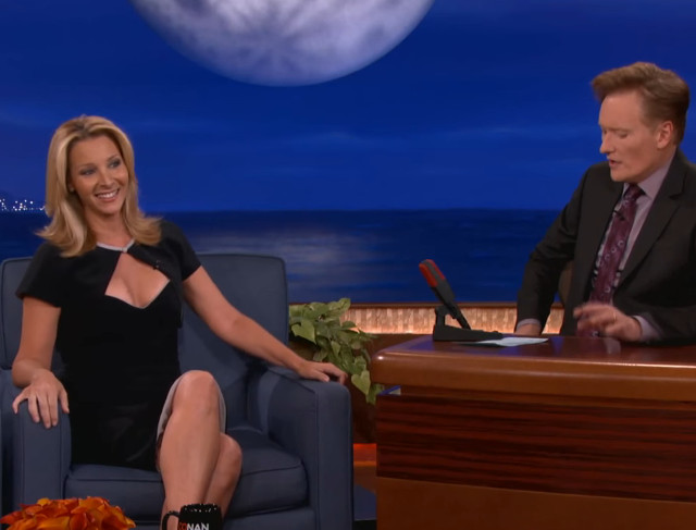 Lisa Kudrow si Conan O’Brien