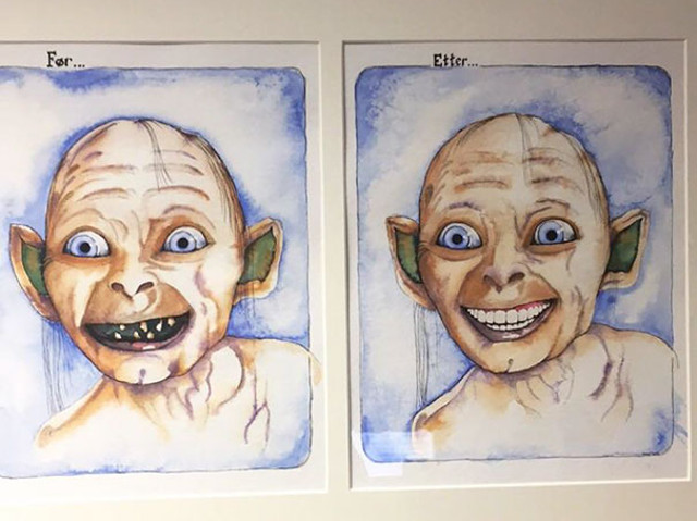 Si personajele negative ar fi mai frumoase daca ar trece pe la dentist